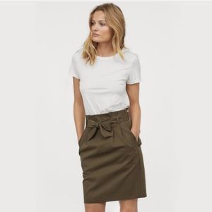 Paperbag waist skirt / M / vero moda